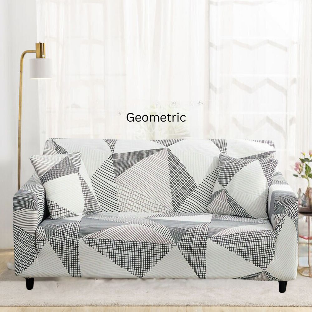 Geometric Sofa Covers