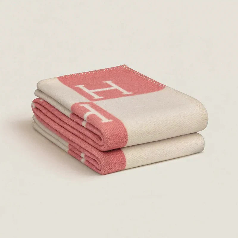 Luxury Wool-Cashmere Throw