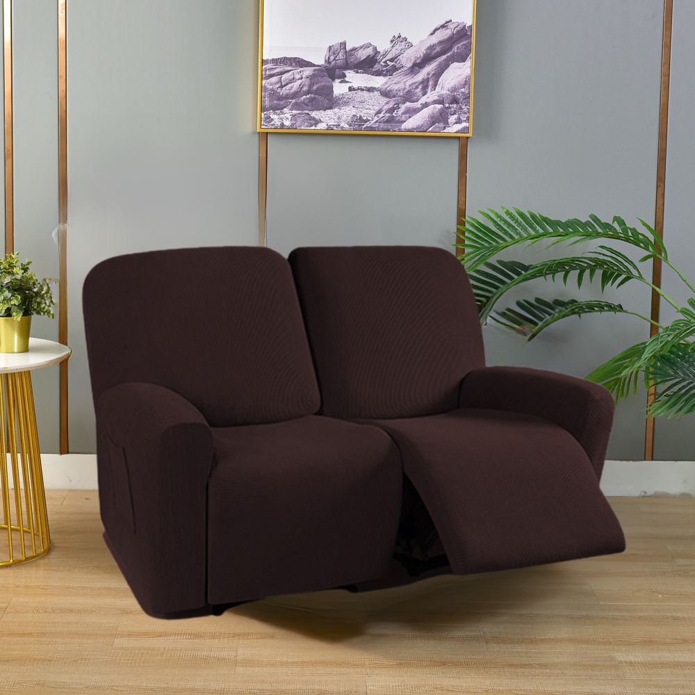 Multi-Seat Recliner Covers - Jacquard Coffee