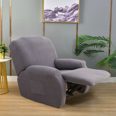 Jacquard Grey Recliner Covers