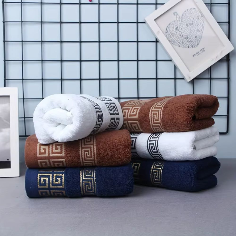 Geometric Pattern Towel 2 pcs