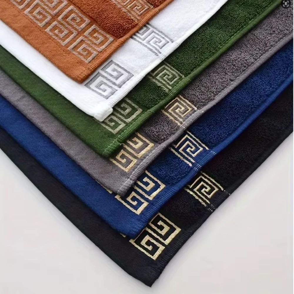 Geometric Pattern Towel 2 pcs