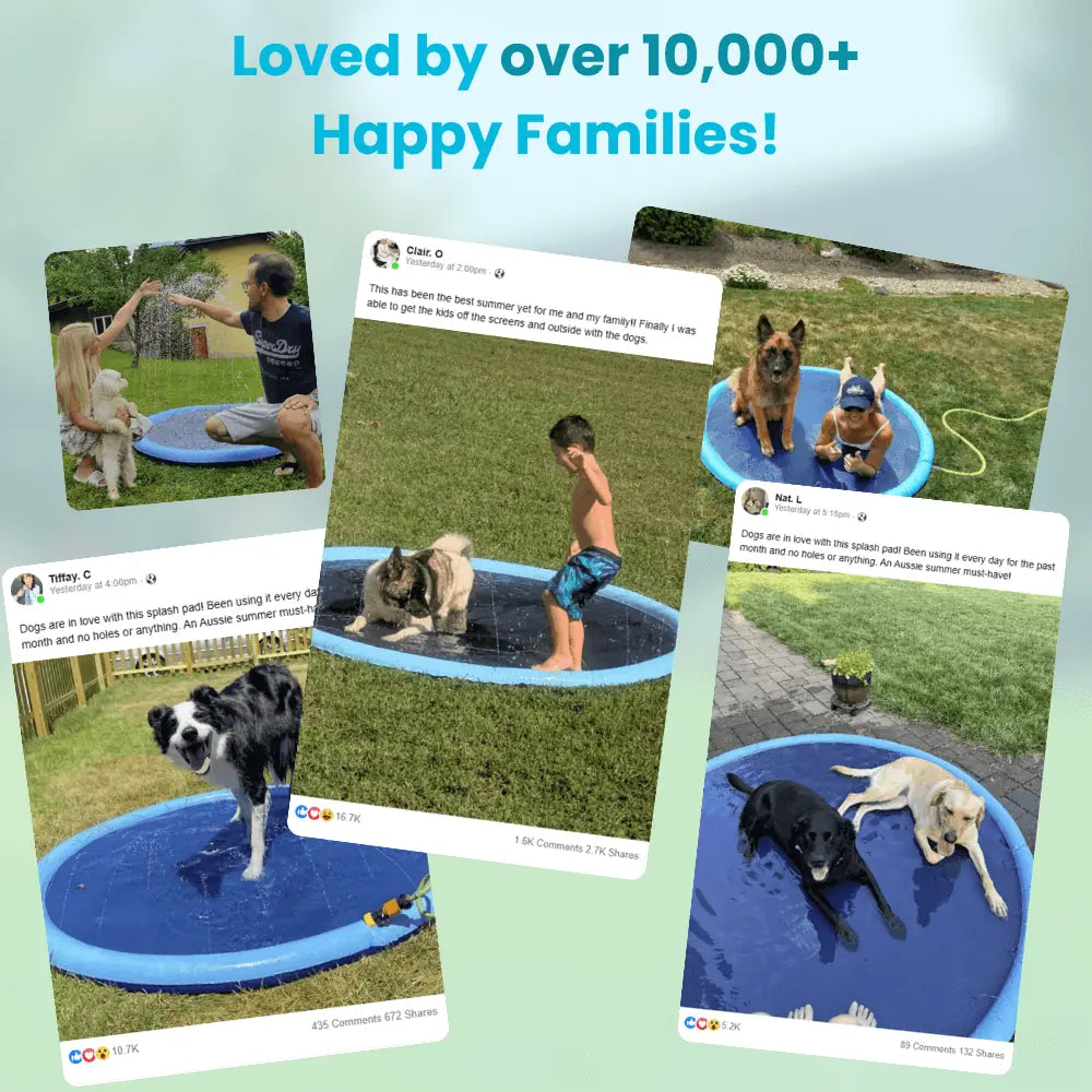 Sprinkler Play Pool Mat