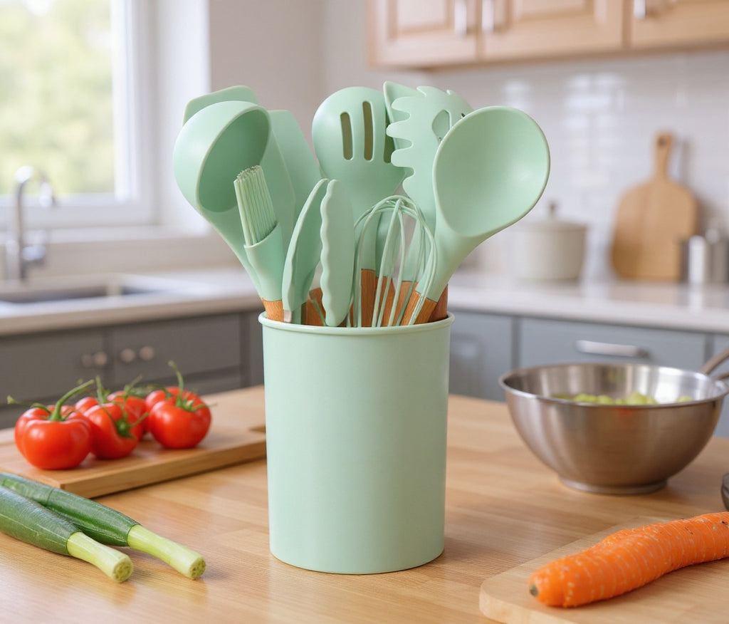 12pc Silicone Cooking Utensils Set