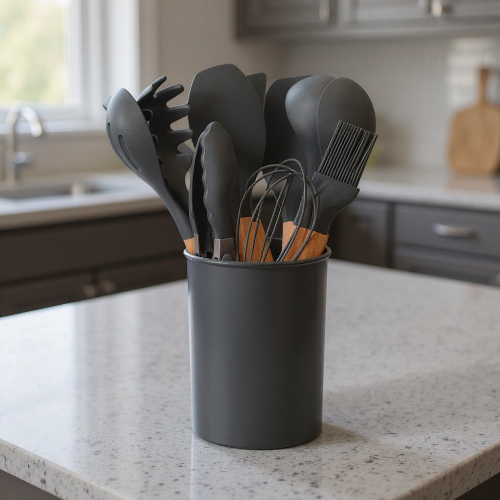 12pc Silicone Cooking Utensils Set