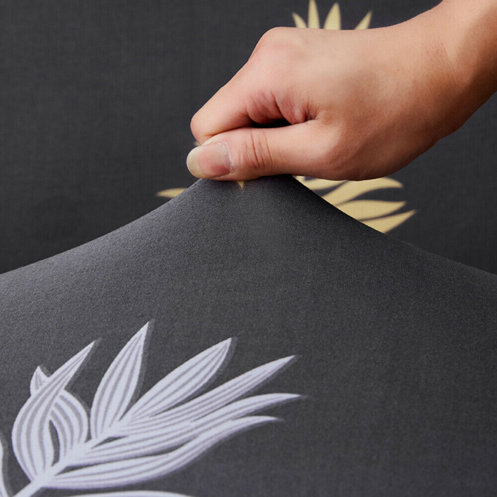 Yellow Leaf Chair Covers