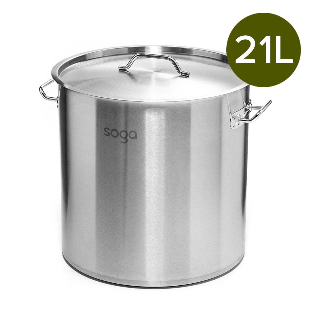 Stainless Steel Tall Stockpot