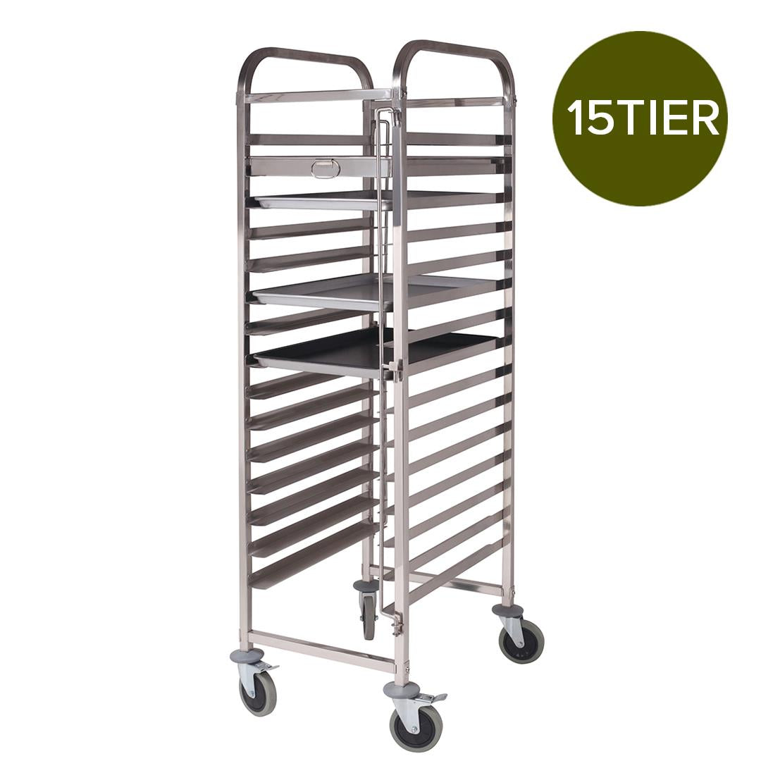 Gastronorm Racking Trolley