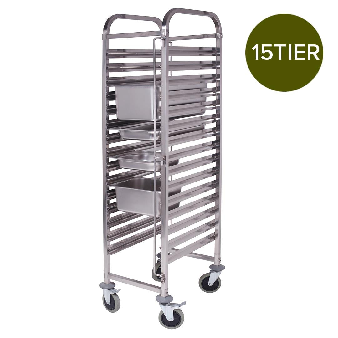 Gastronorm Racking Trolley