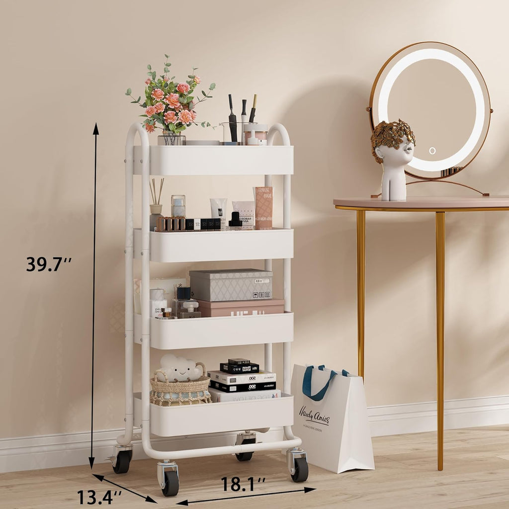 Utility Trolley Cart 4 Tiers