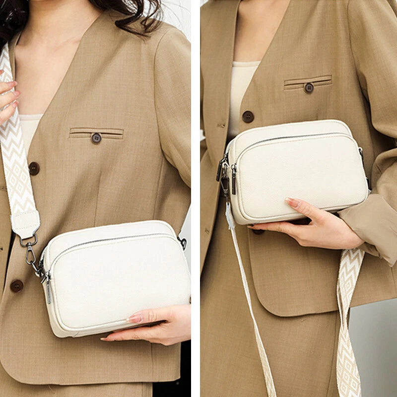 Chic Leather Crossbody Bag