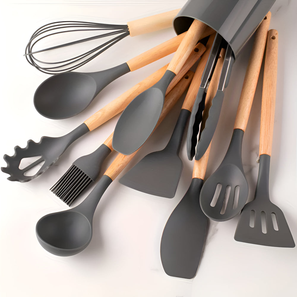 12pc Silicone Cooking Utensils Set
