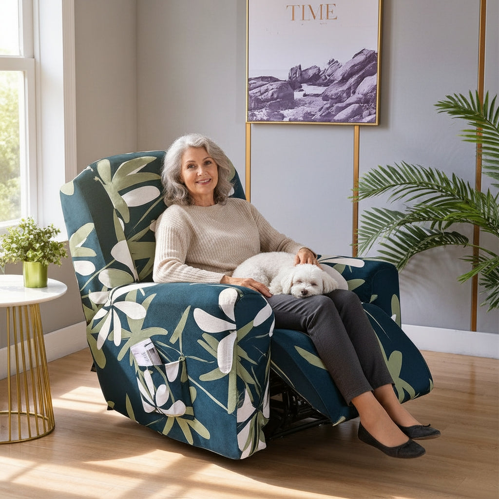 Dance Leaf Recliner Covers