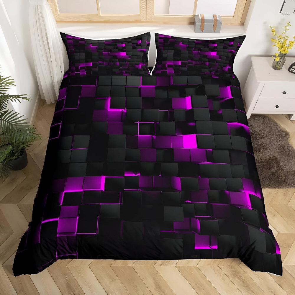 Geomatrix Quilt Cover Set | 3pcs