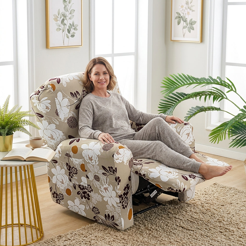 Flowerful Recliner Covers