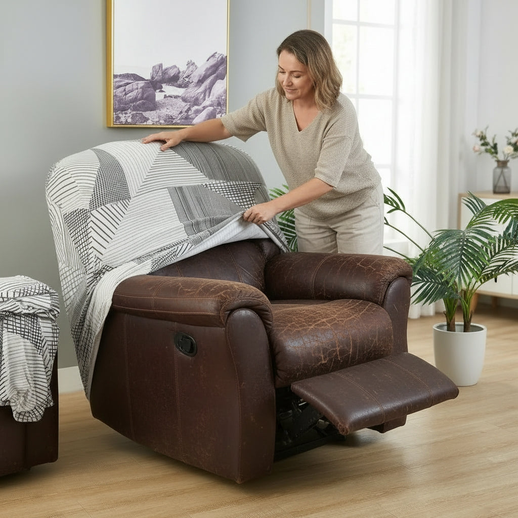 Geometric Recliner Covers