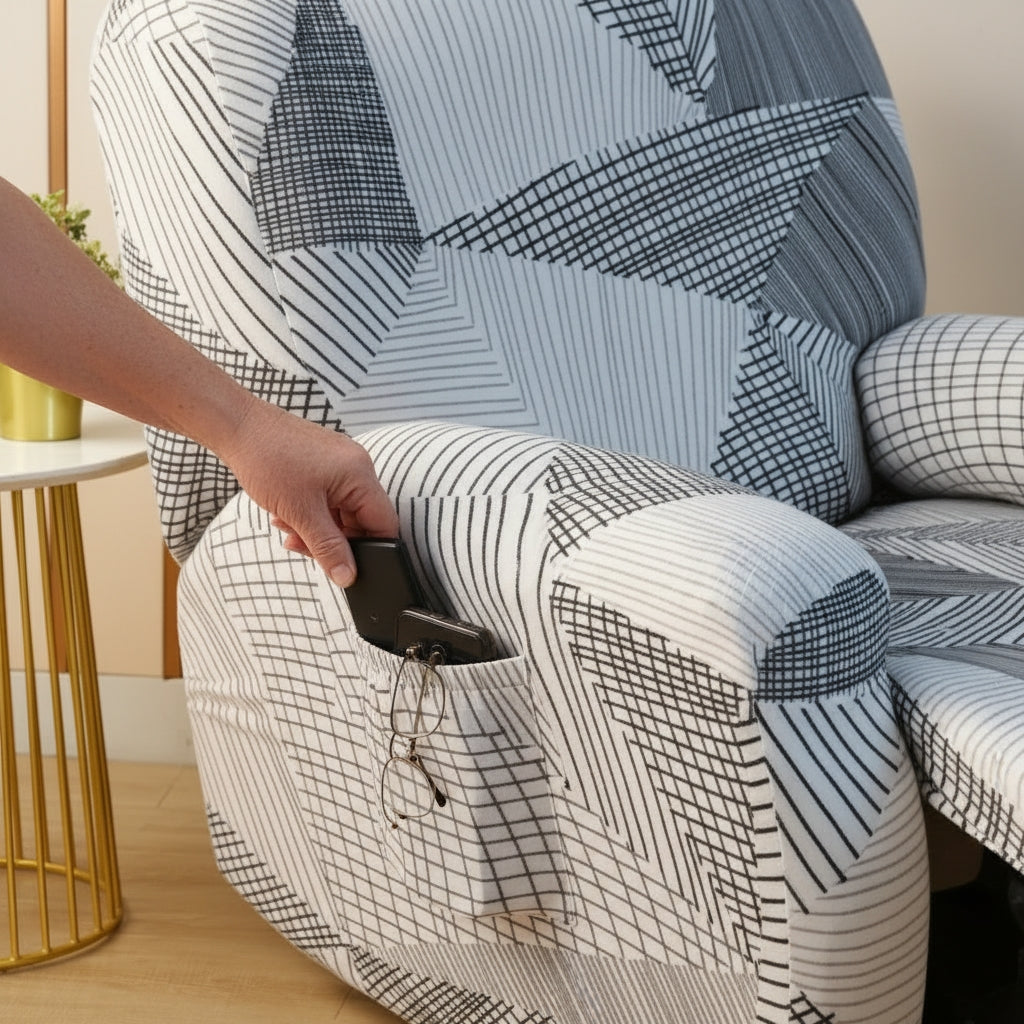 Geometric Recliner Covers