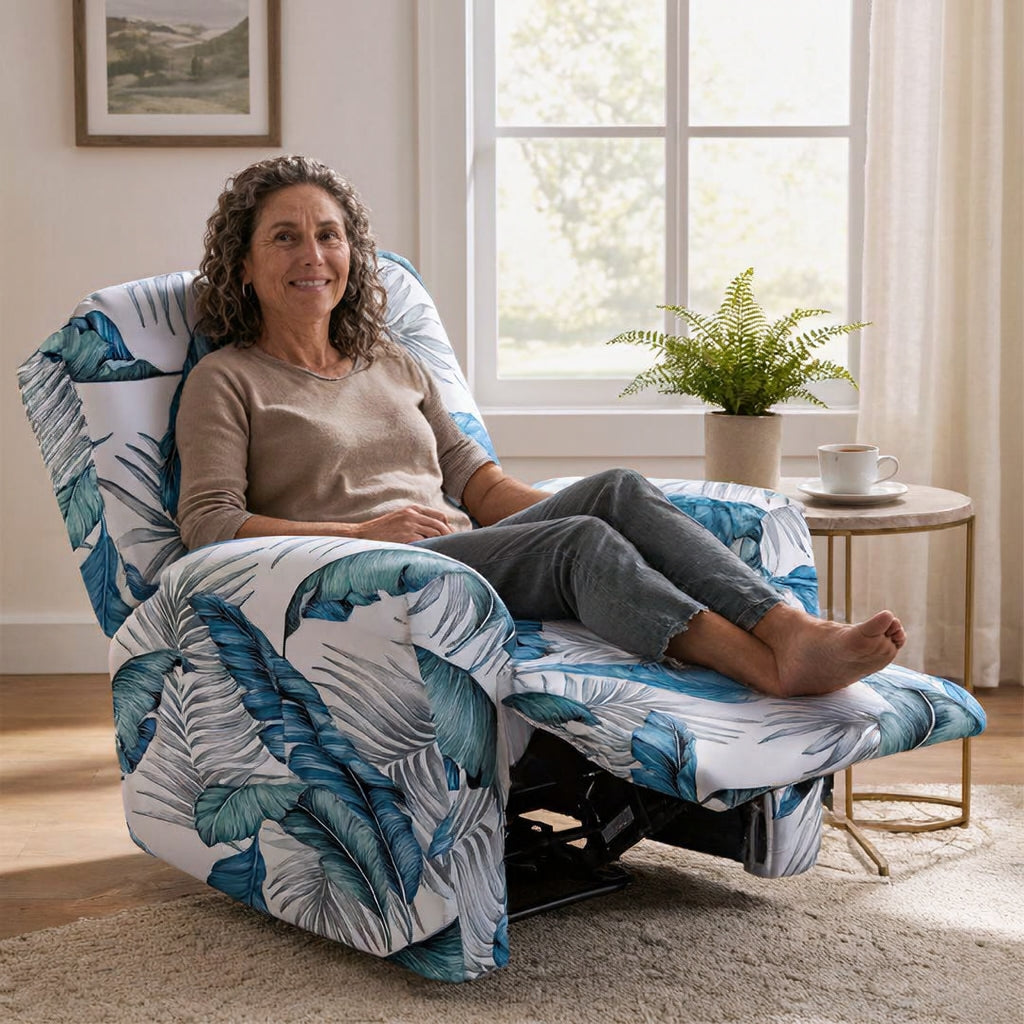 Green Leaf Recliner Covers