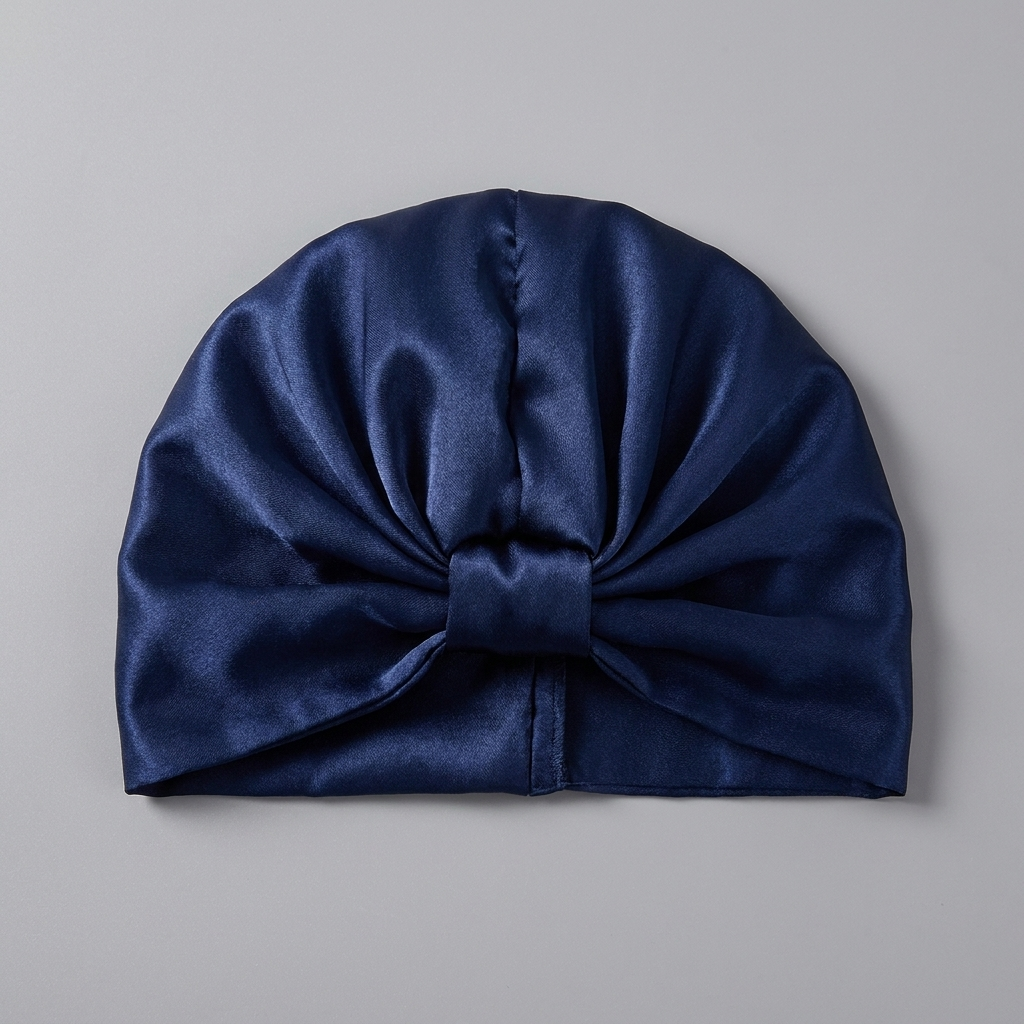 Mulberry Silk Sleep Bonnet -Stop Morning Frizz