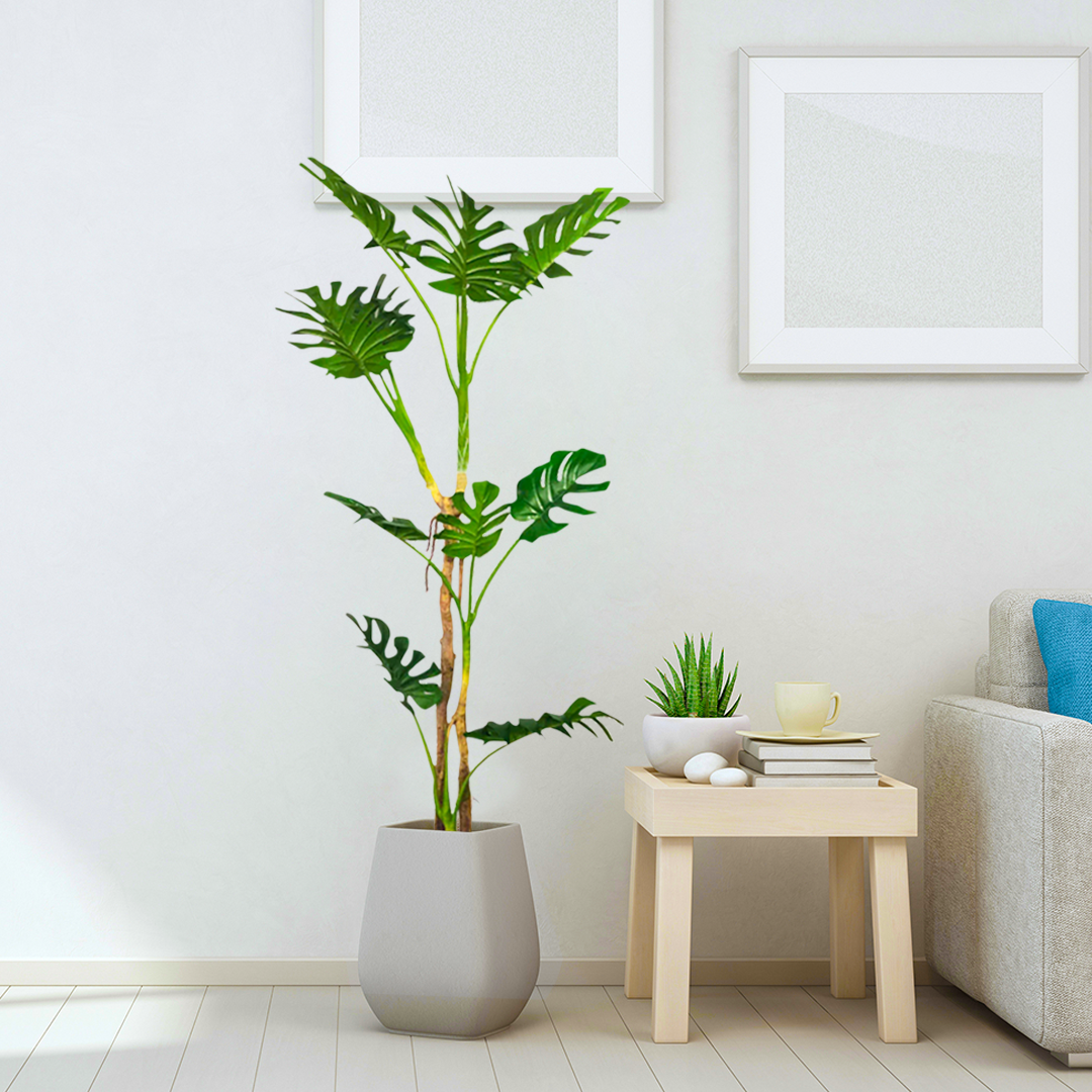 Artificial Tropical Monstera Palm