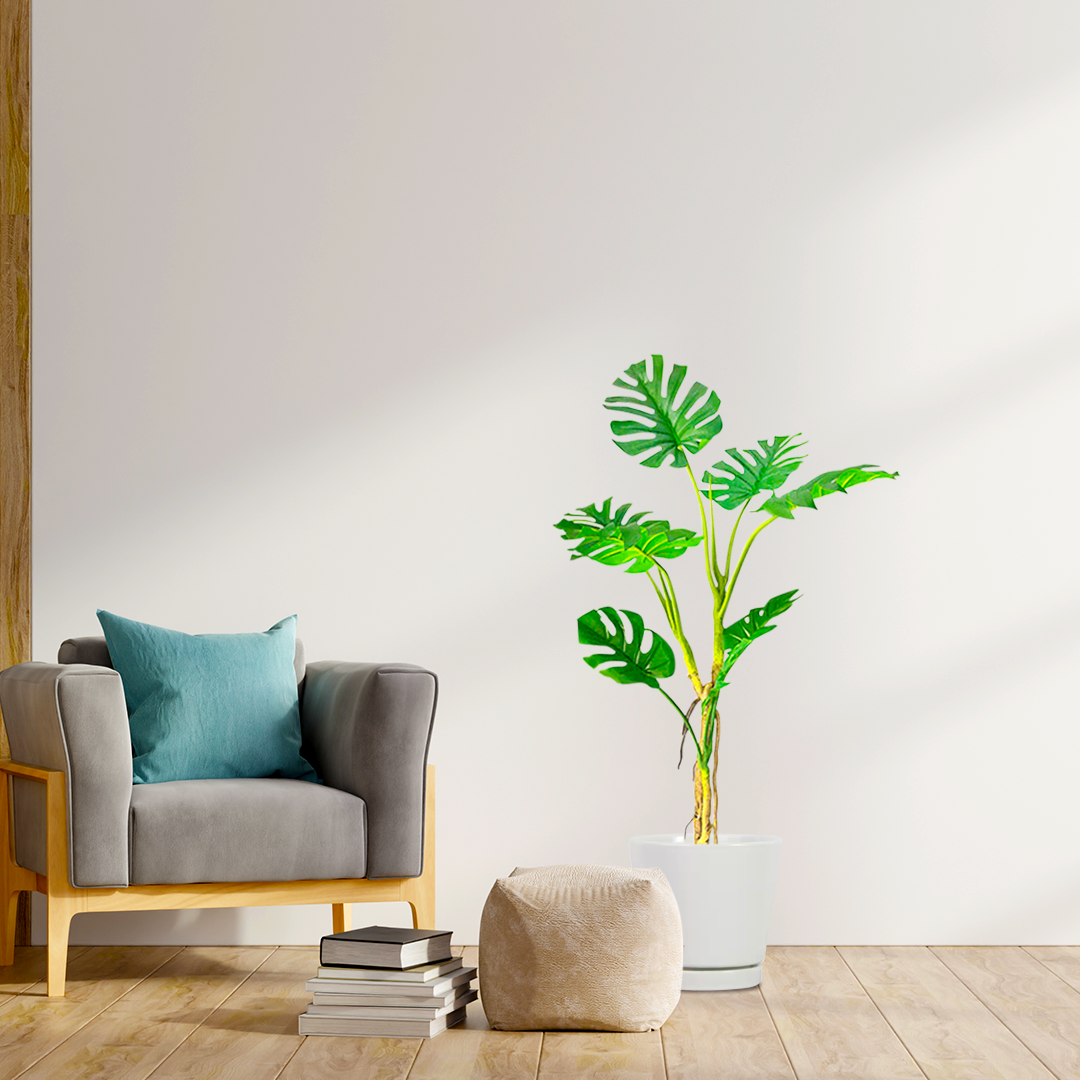 Artificial Tropical Monstera Tree