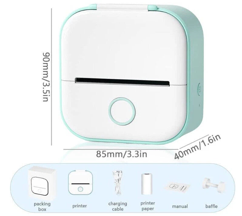 Portable Mini Sticker Printer