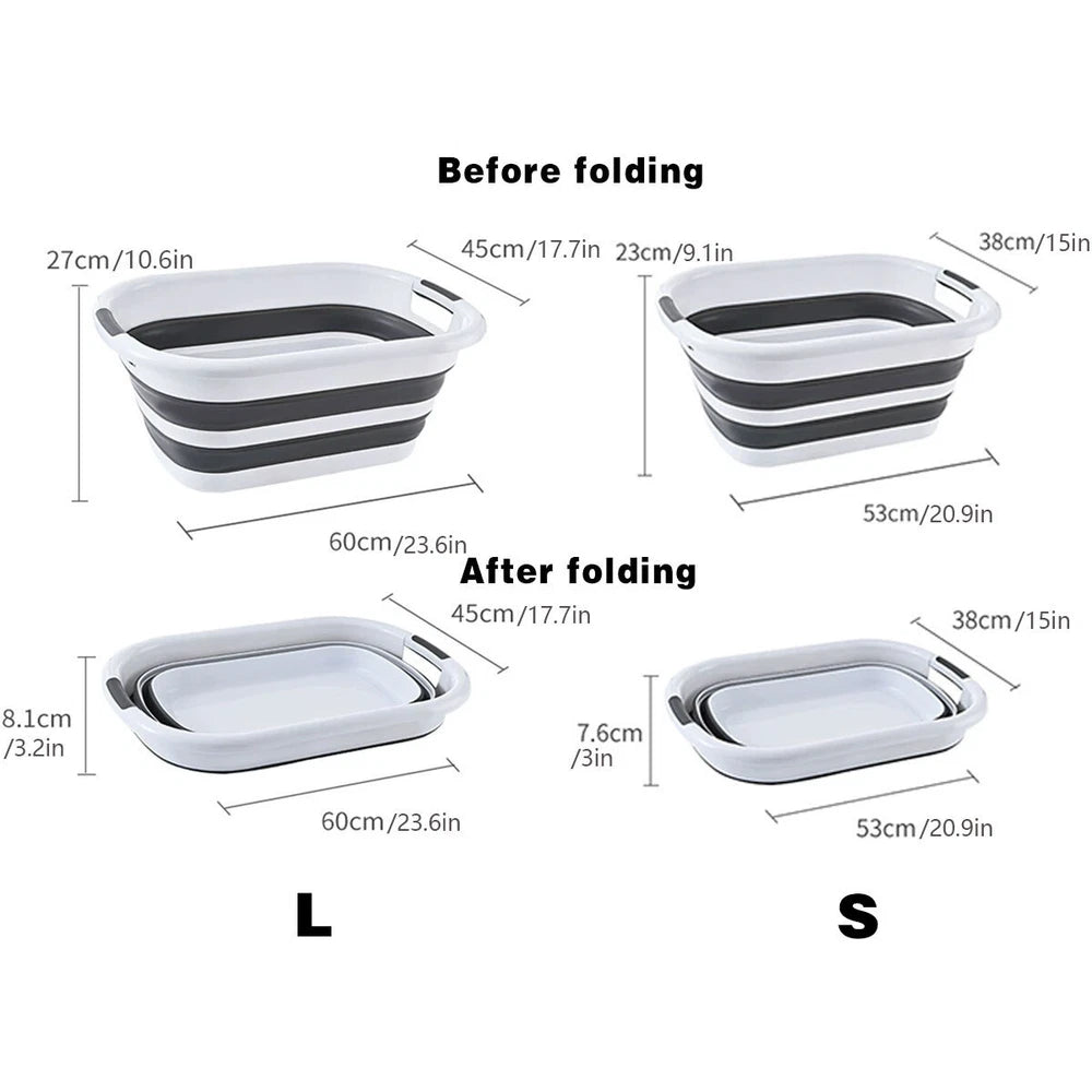 Collapsible Bin With Handles