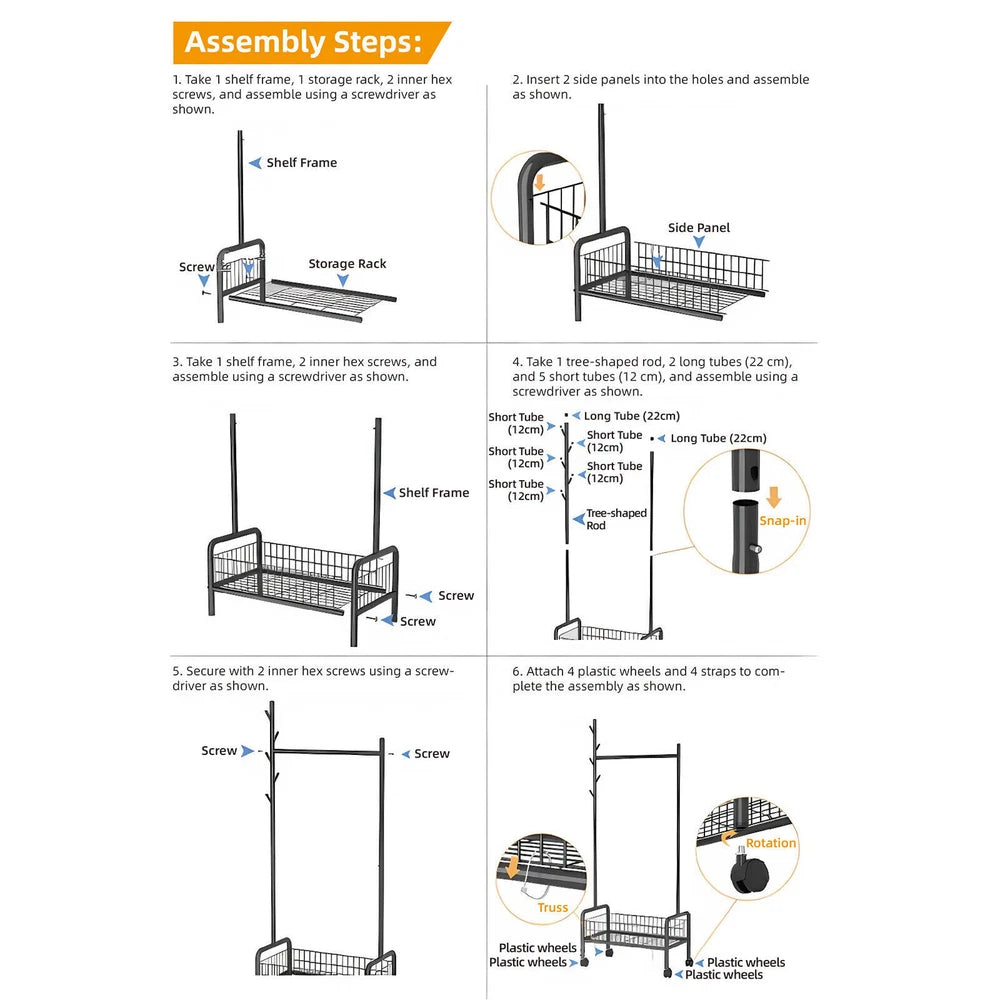 Stand Garment Rack