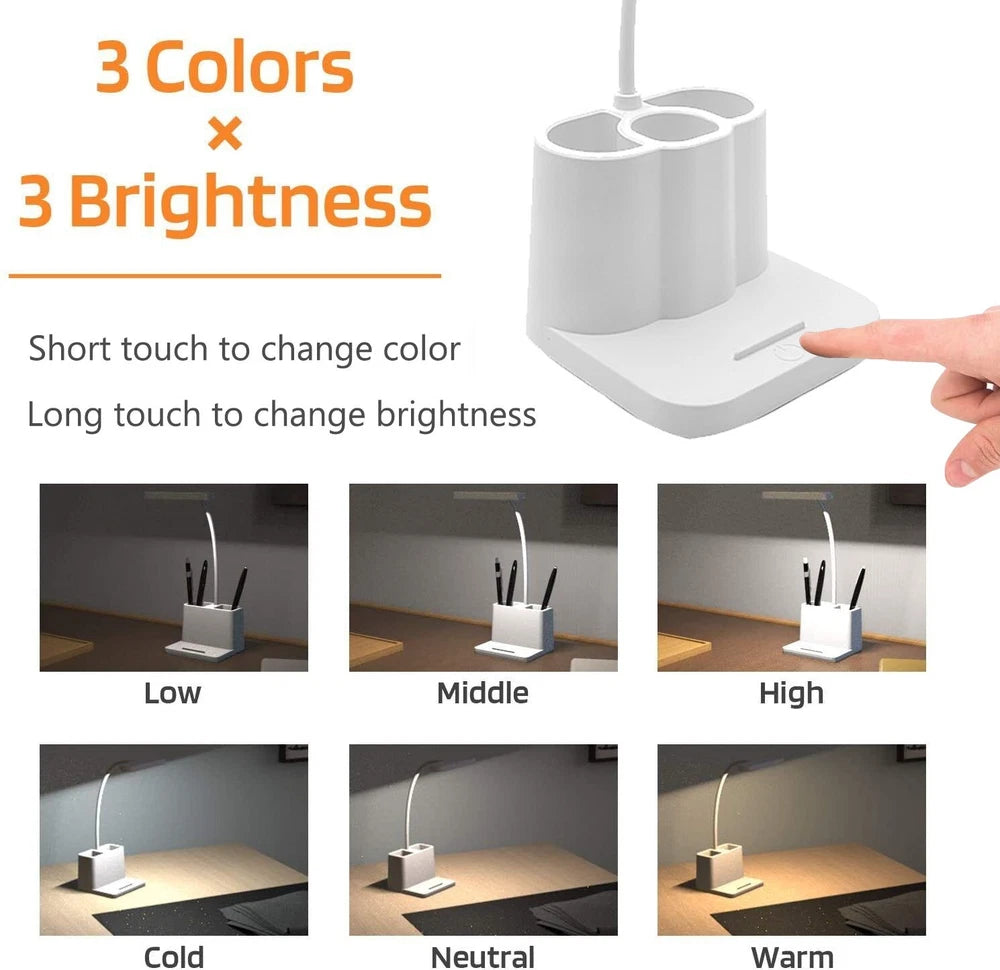 Simple Led Desk Light Dimmable LED Desk Light – Simple Mart Home Essentials