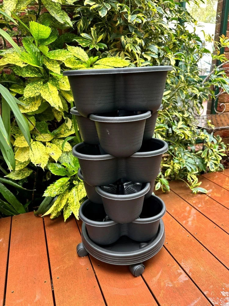 Stackable Planters (5 Tiers)