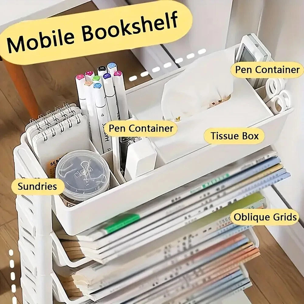Removable Bookshelf Organiser