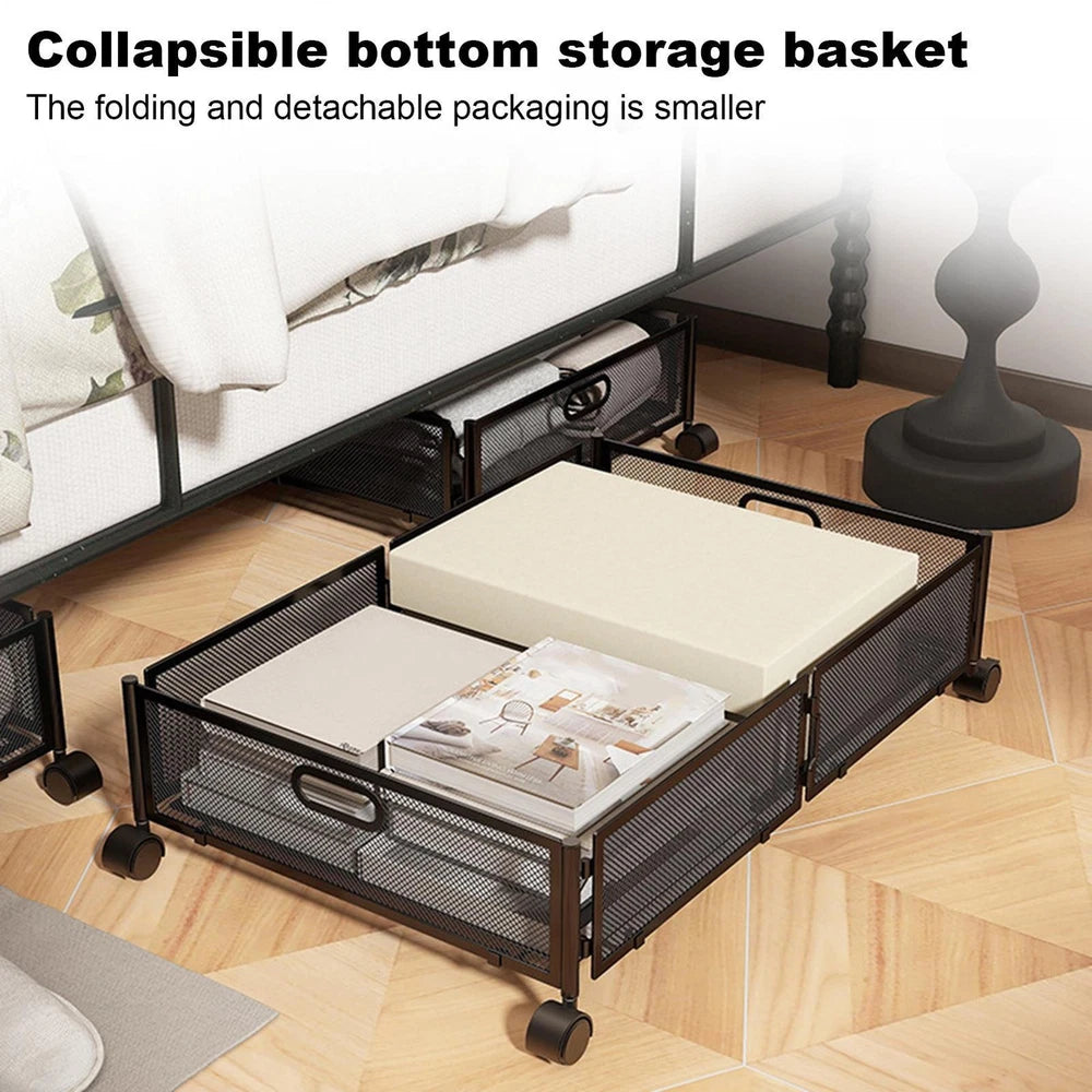 Bed Storage With Wheels