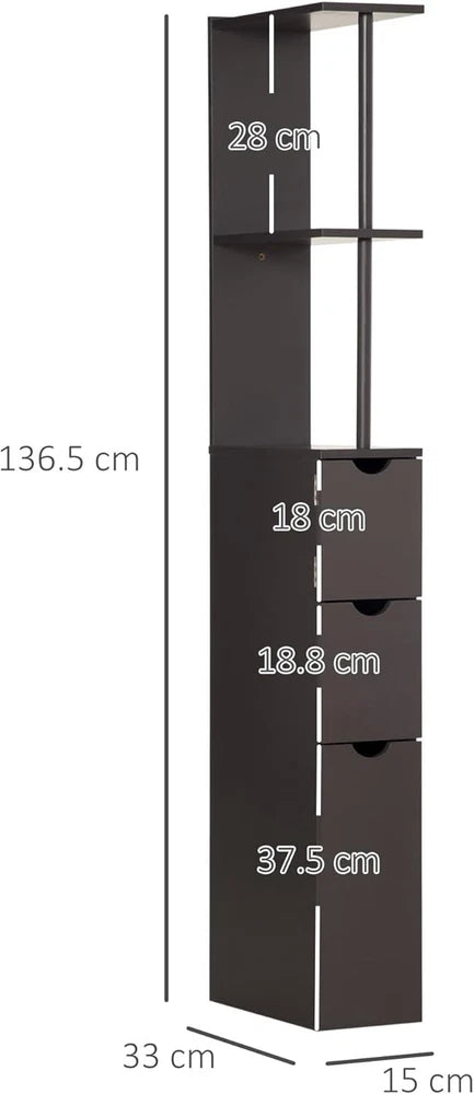 Tall Slim Cabinet