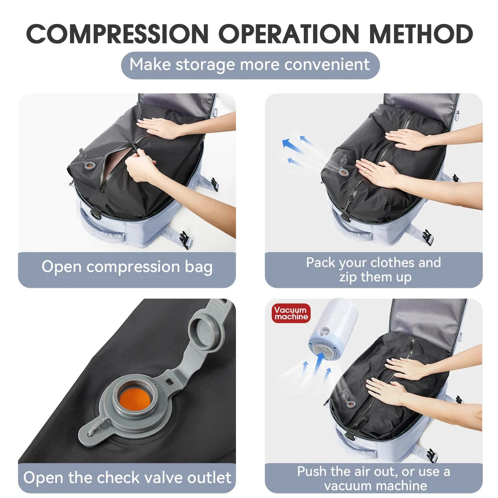 Vacuum Compression Backpack