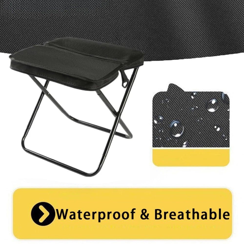 2-in-1 Foldable Backpack Stool