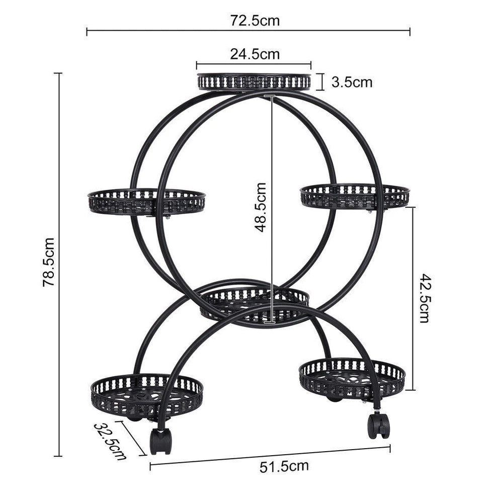 Mobile Large Plant Stand