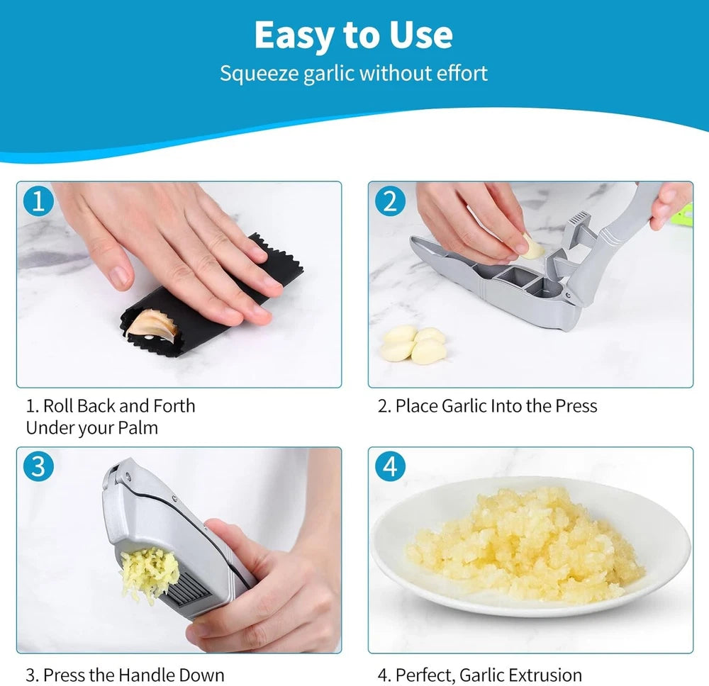2-in-1 Garlic Crusher