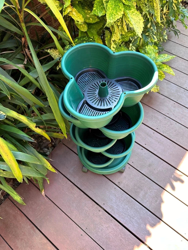 Stackable Planters (5 Tiers)