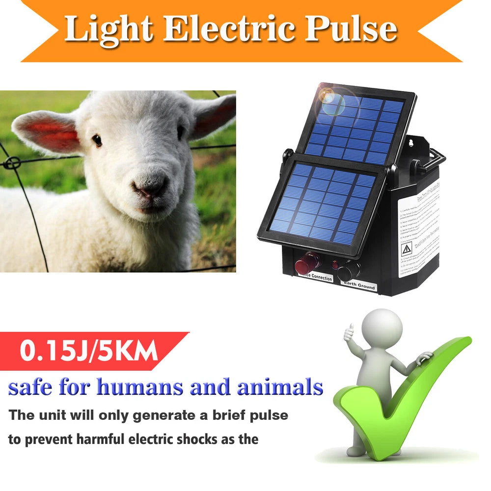 Solar Electric Fence Energiser