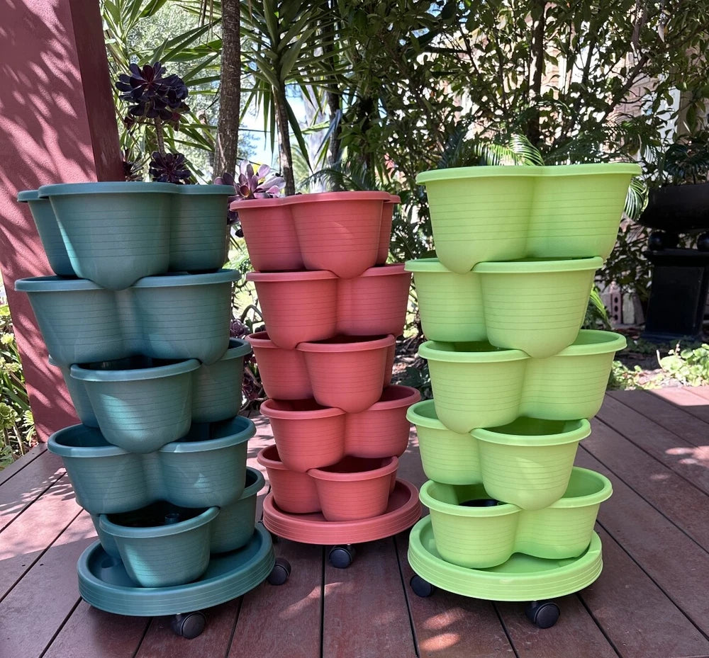 Stackable Planters (5 Tiers)