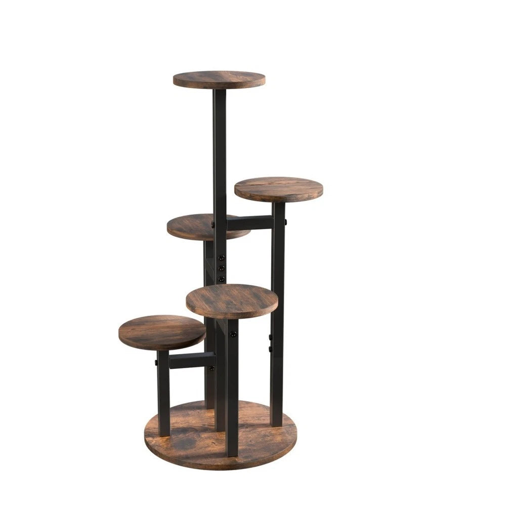 5-Tier Wooden Plant Stand
