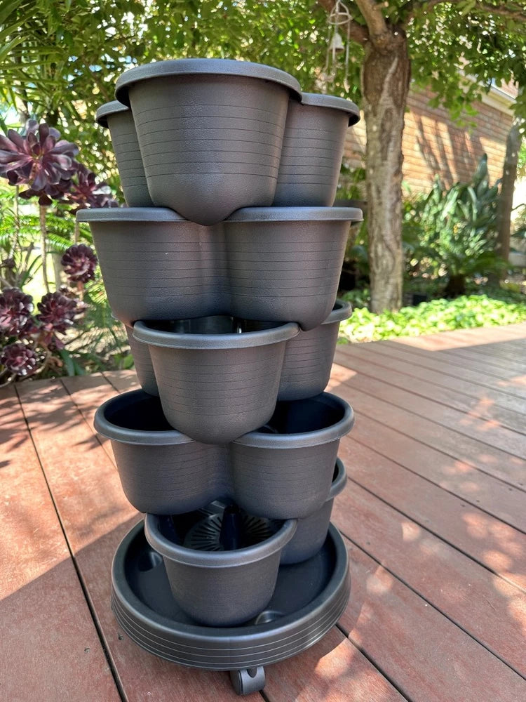 Stackable Planters (5 Tiers)