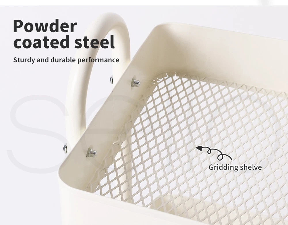 Utility Trolley Cart 4 Tiers