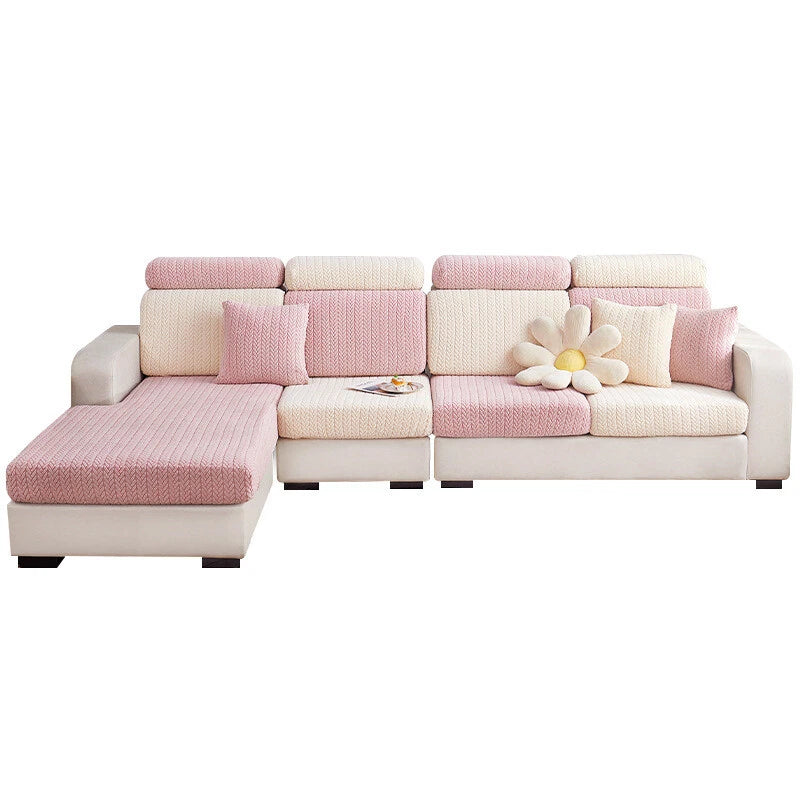 Fleece Jacquard Sofa Seat Covers
