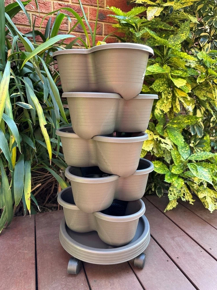 Stackable Planters (5 Tiers)