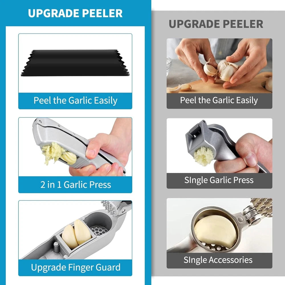 2-in-1 Garlic Crusher