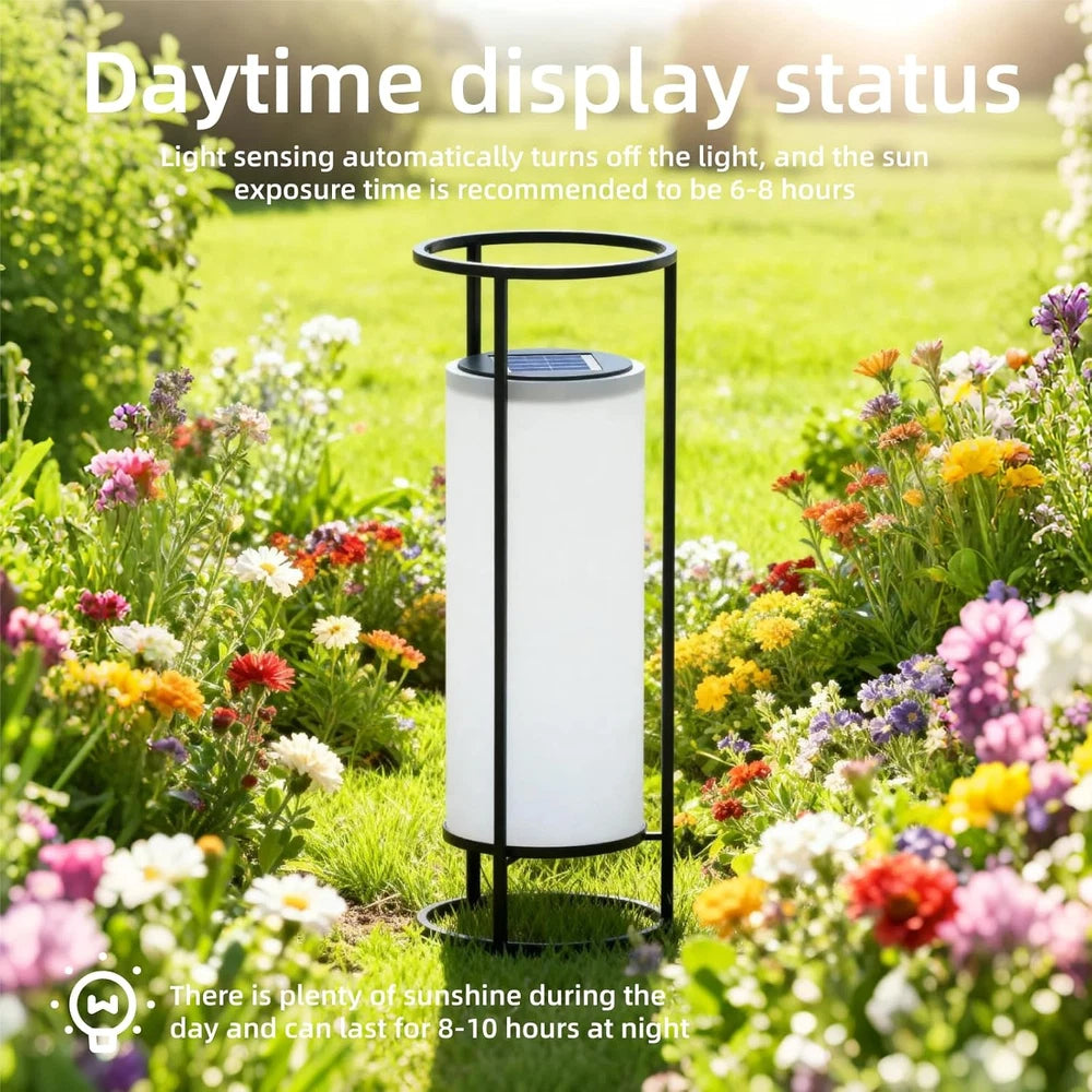Cylinder Solar Light Lamp