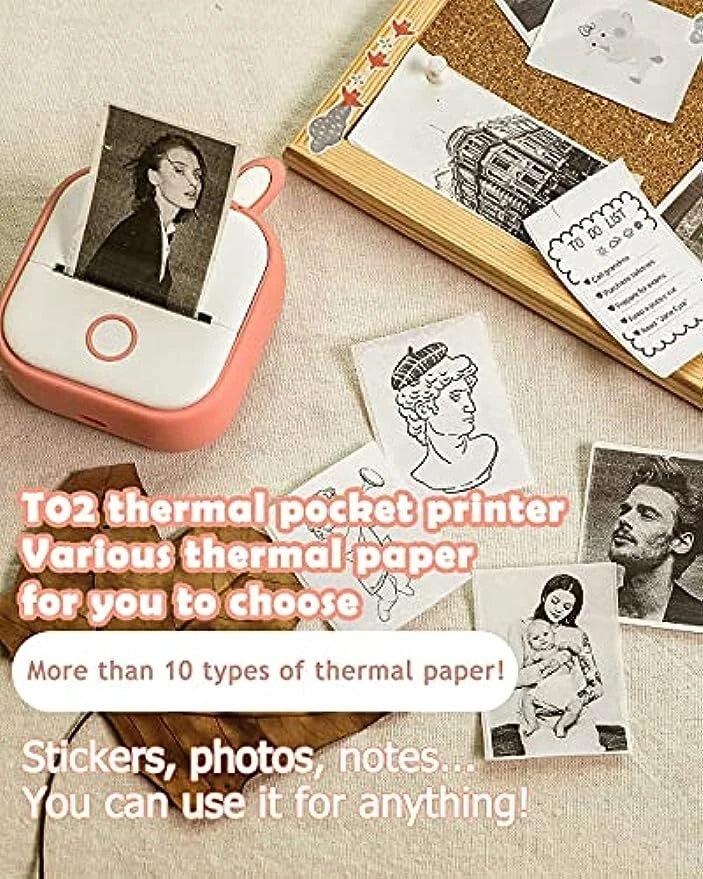 Portable Mini Sticker Printer