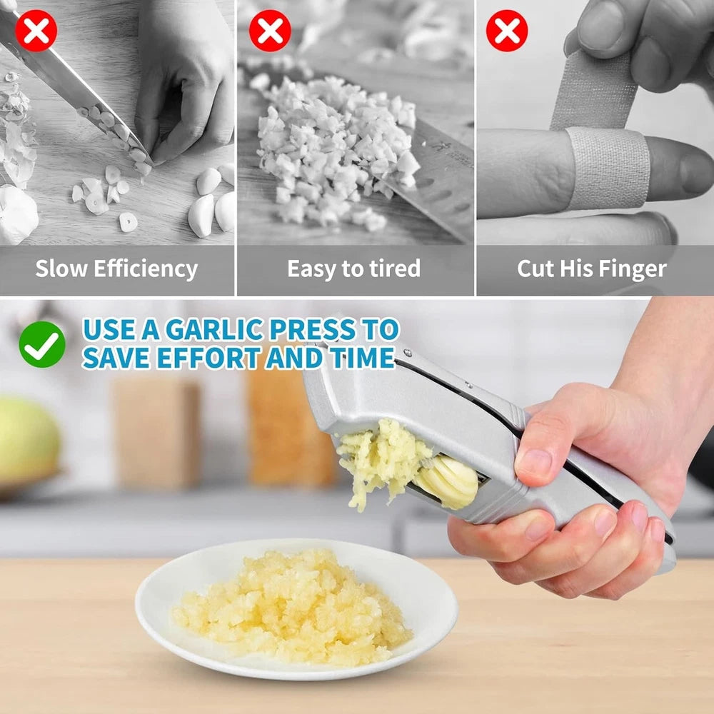 2-in-1 Garlic Crusher
