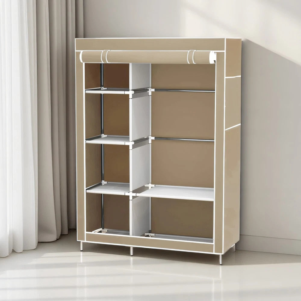 Portable Wardrobe Storage Cabinet